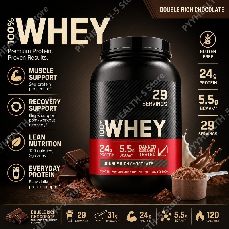 Whey Protein Powder Double Ric - огляд і ціна Fitness Nutrition Whey