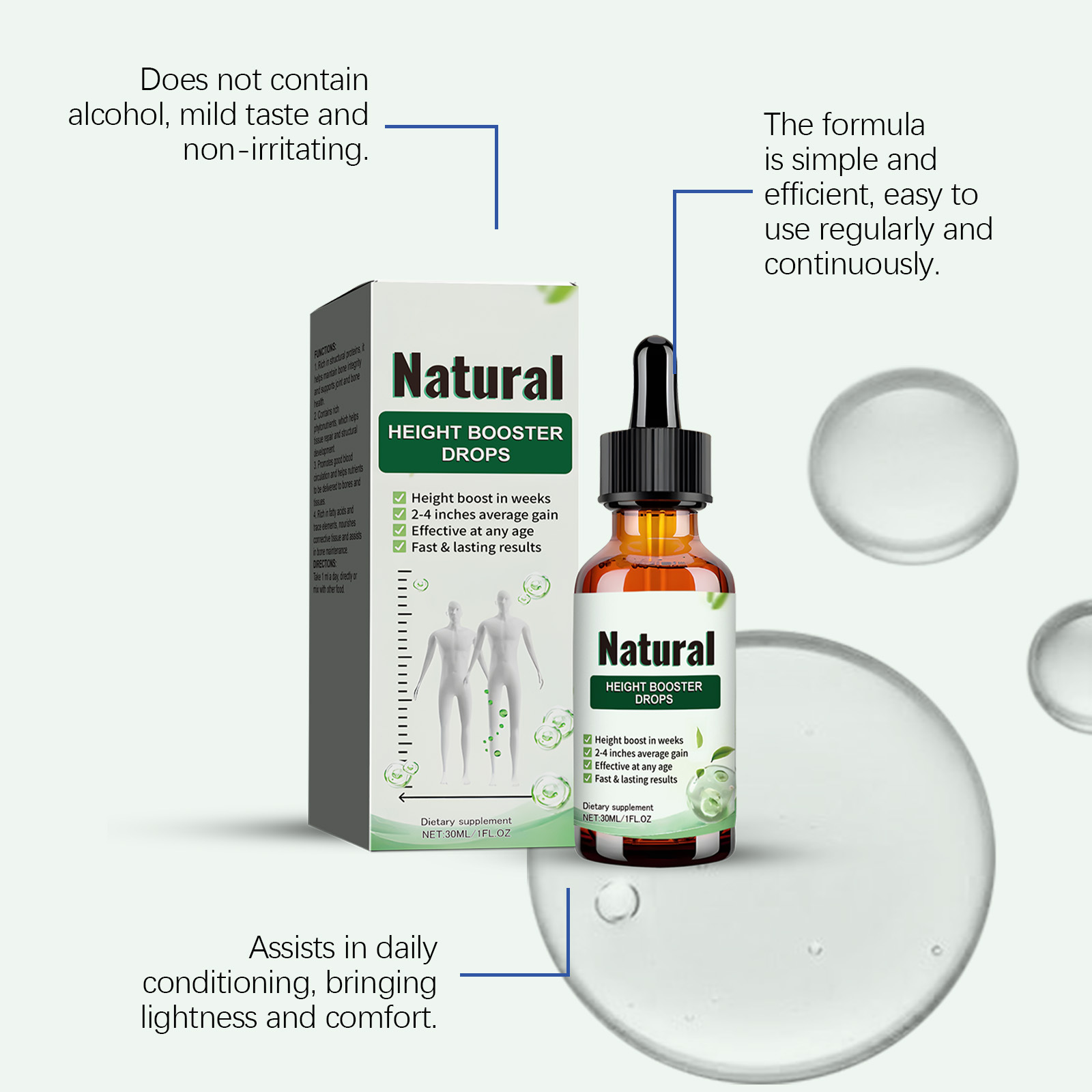 Slimming Drops Improve Osteopo - огляд і ціна Nutrition Physical Fitness