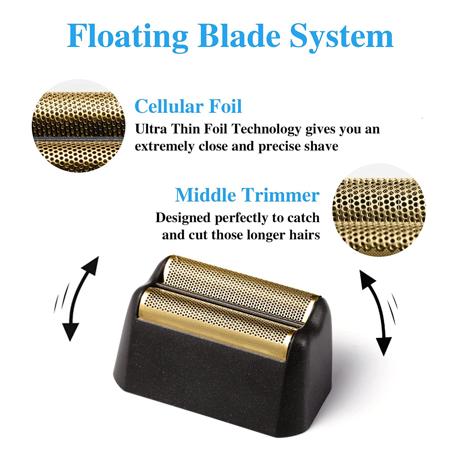 Replacement Foil Head and Blad - огляд і ціна Head Racket Boom