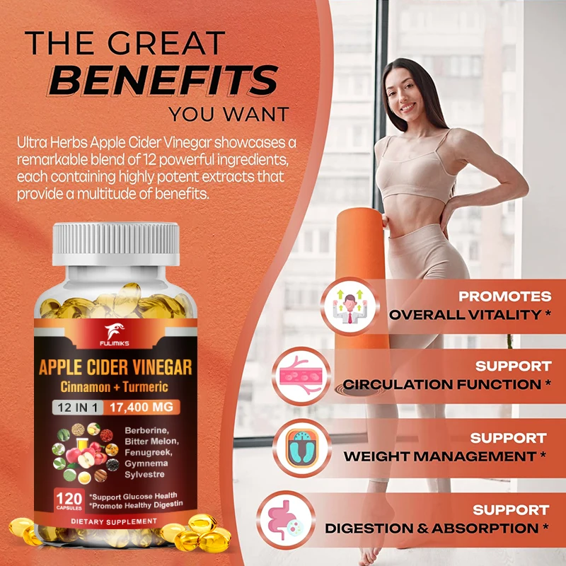Buy 2 Get 2 Free! All-in-One A - огляд і ціна Apple Cider Vinegar Pill