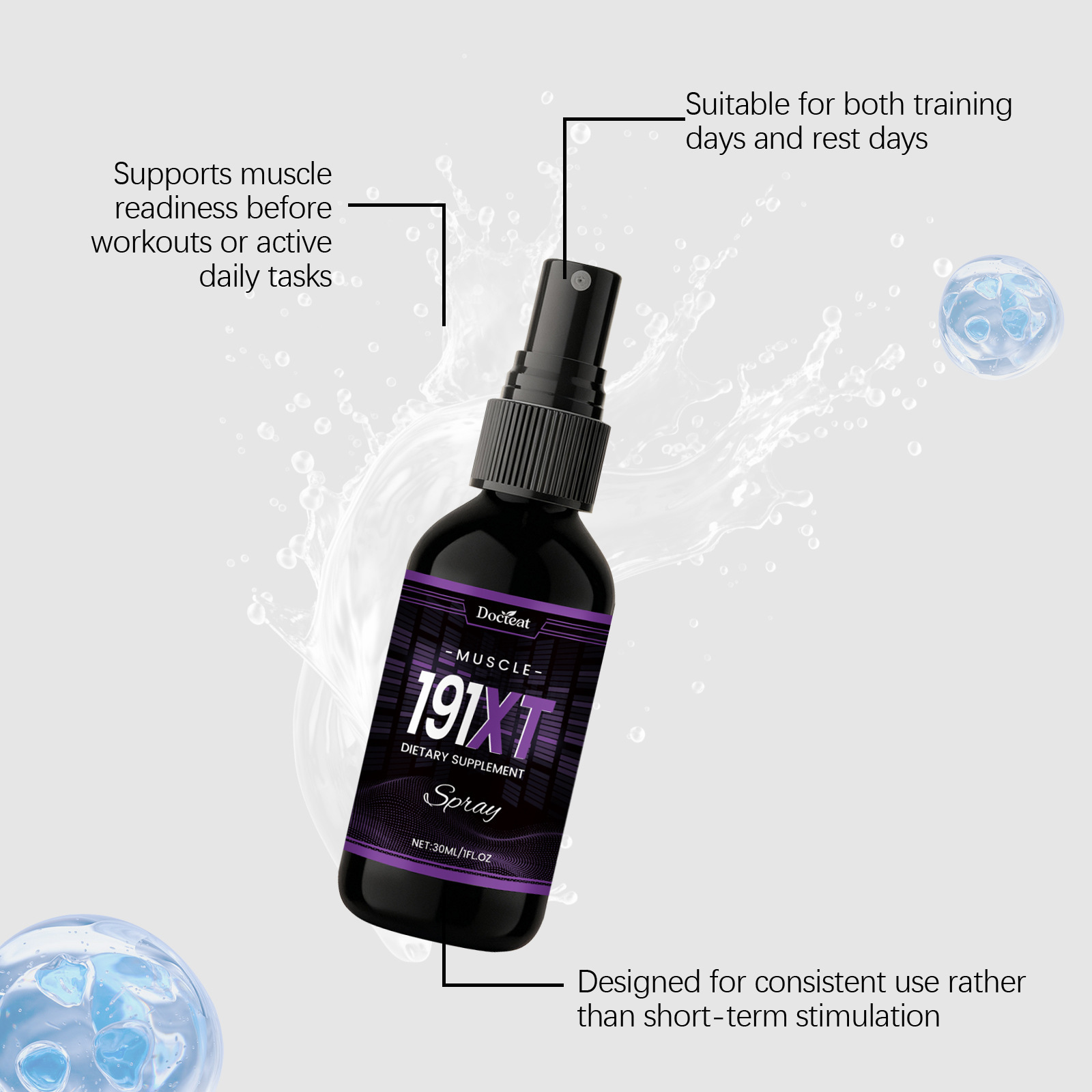 Muscle Growth Spray Enhance Ph - огляд і ціна Nutrition Physical Fitness