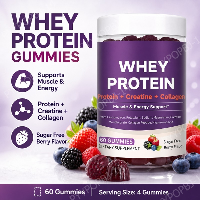 Protein Gummies with Whey Crea - огляд і ціна Fitness Nutrition Whey