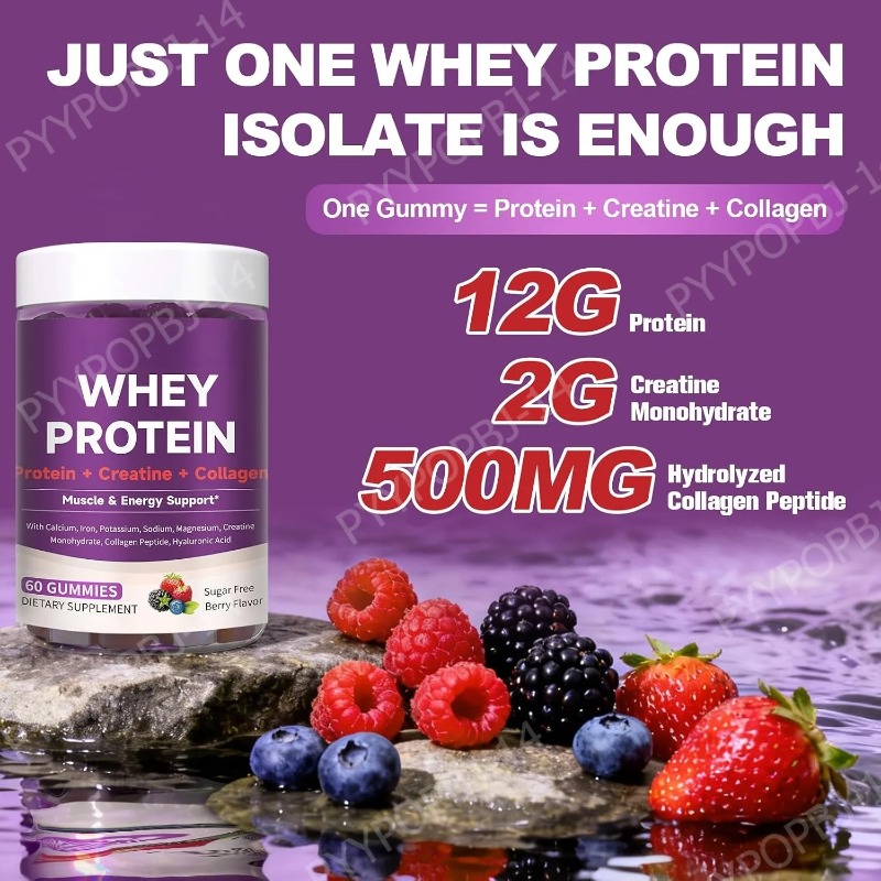 Protein Gummies with Whey Crea - огляд і ціна Fitness Nutrition Whey