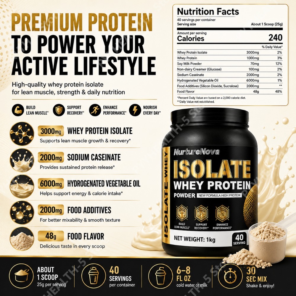 Isolate Whey Protein Powder 1k - огляд і ціна Fitness Nutrition Whey